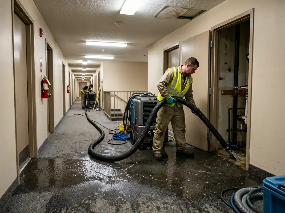 multi-unit-apartment-hallway-f-005 — frequently asked questions, Emergency Burst Pipe Water Extraction & Removal in Seneca K…